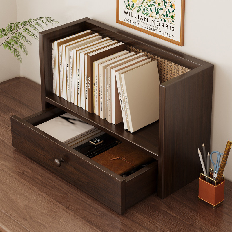 桌面实木书e架置物架卧室办公室桌上小型多层架子书桌收纳简易书,住宅家具,书架,淘宝优惠券,粉丝福利购,淘宝优惠卷