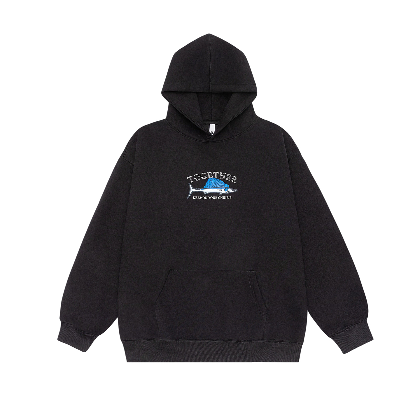 秋冬季美式印花卫衣圆领情侣装百搭