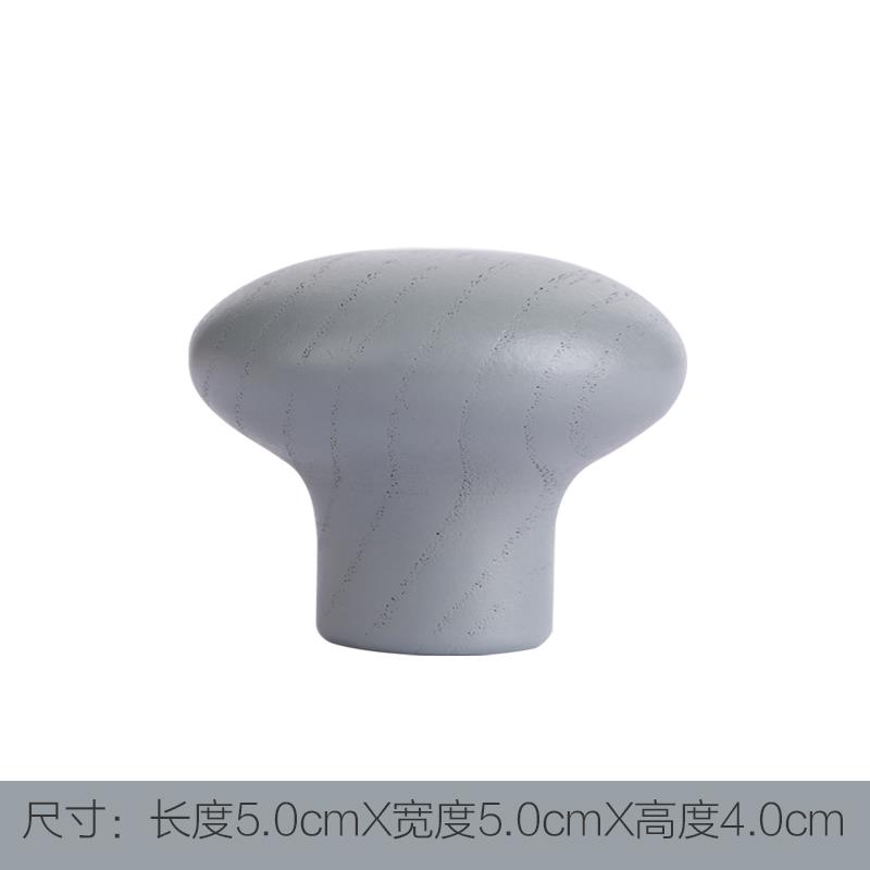 儿童衣柜把手抽屉实木一体成型一门到顶木质原木圆儿童房衣柜拉手