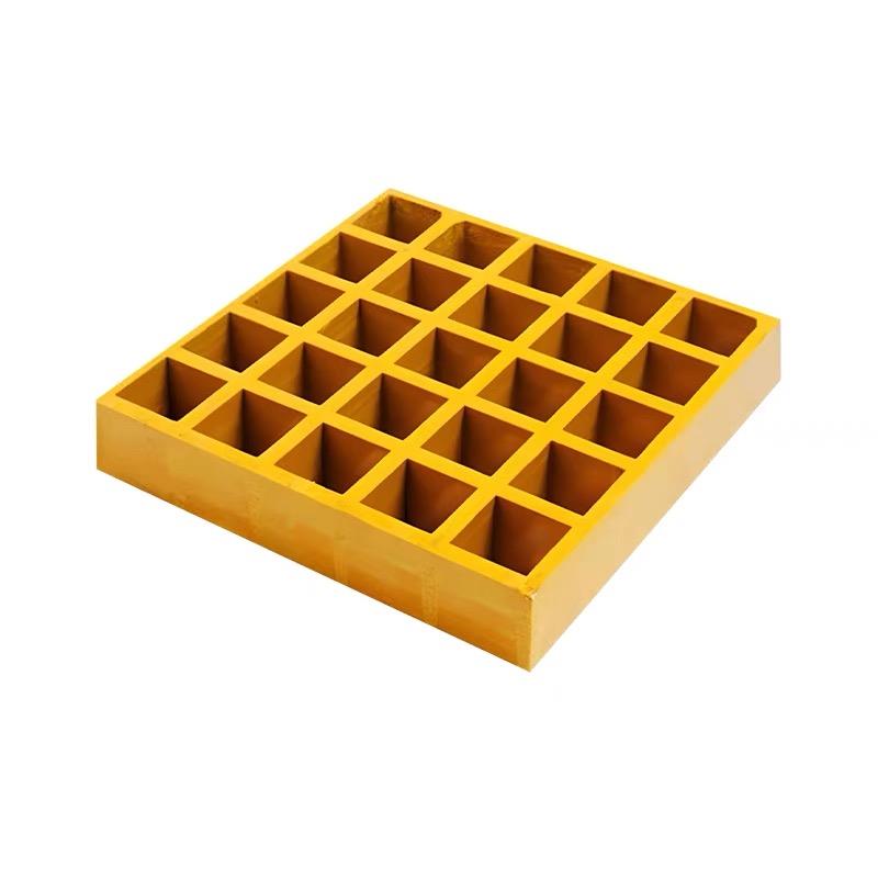 玻璃纤维格栅光伏检修通走道养殖排污水地沟盖板平台网格板树池篦