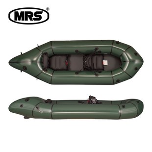 MRS皮划艇 双人微漂流草船钓鱼船口袋船超轻背包船充气皮划艇配件