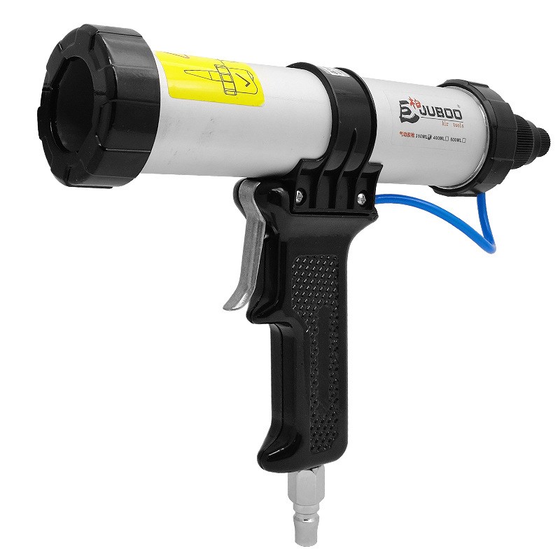 巨柏气动打胶枪 玻璃挤胶硅胶枪加长硬软胶枪310/400/600ML