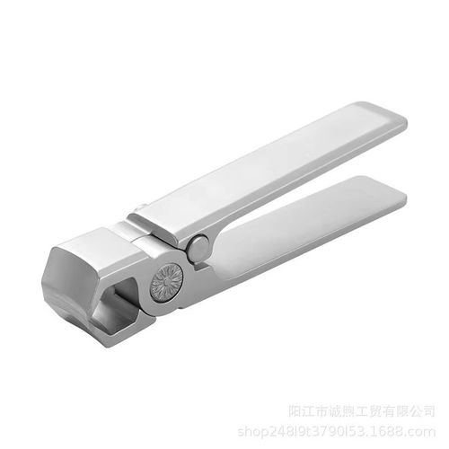 新款大开口精美不锈钢按键指甲钳厚甲硬甲专用单个装套装指甲剪