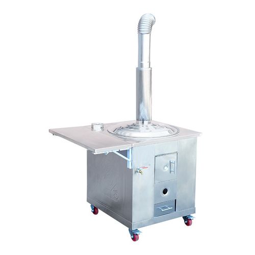 家用不锈钢柴火灶农村带水箱柴火炉可移动户外炉子加厚土灶台