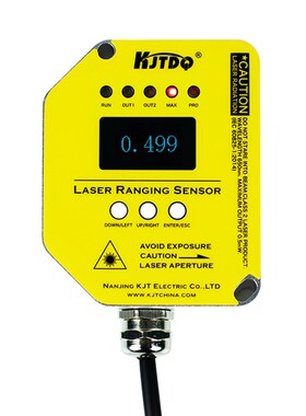 凯基特 高功率中量程激光测距传感器 Q5XKLAF2000-Q8 双输出