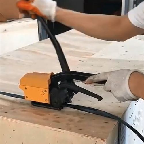 现货A333钢带打包机 阴阳扣金属打包机 钢结构金属管手动捆扎