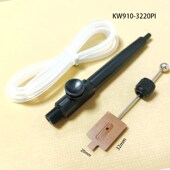 凯望 铝合金吸头订做 硅晶圆吸笔9吸笔杆