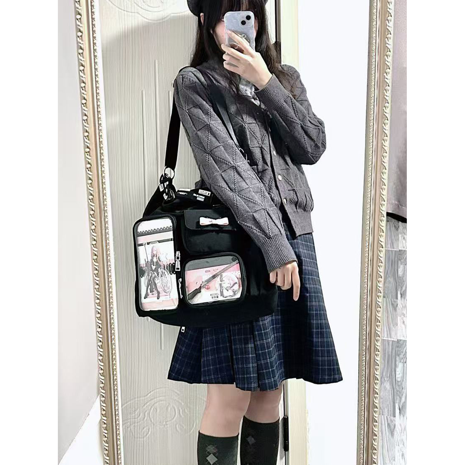 谷世大容量多功能漫展旅行痛包