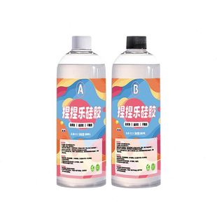 手工捏捏乐ab胶柔软猫咪捏捏硅胶自消泡易回弹超软胶模型硅胶
