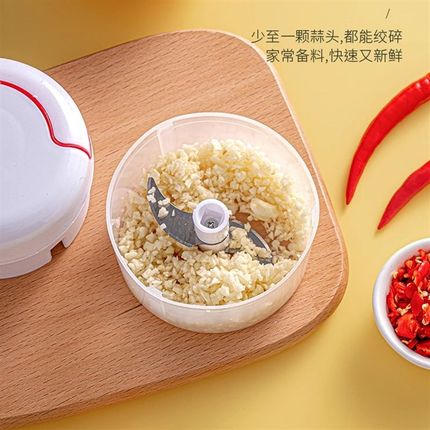 迷你压蒜器倒蒜泥器搅蒜拉蒜神器大蒜蓉搅碎机家用捣蒜器手动