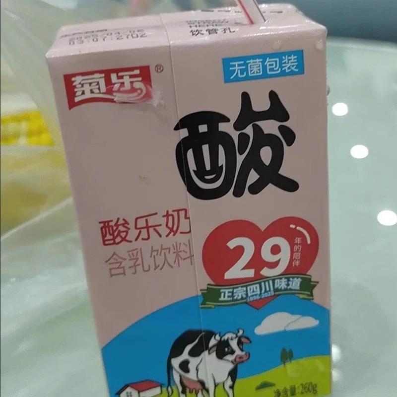 新货菊乐酸乐奶含乳饮料26