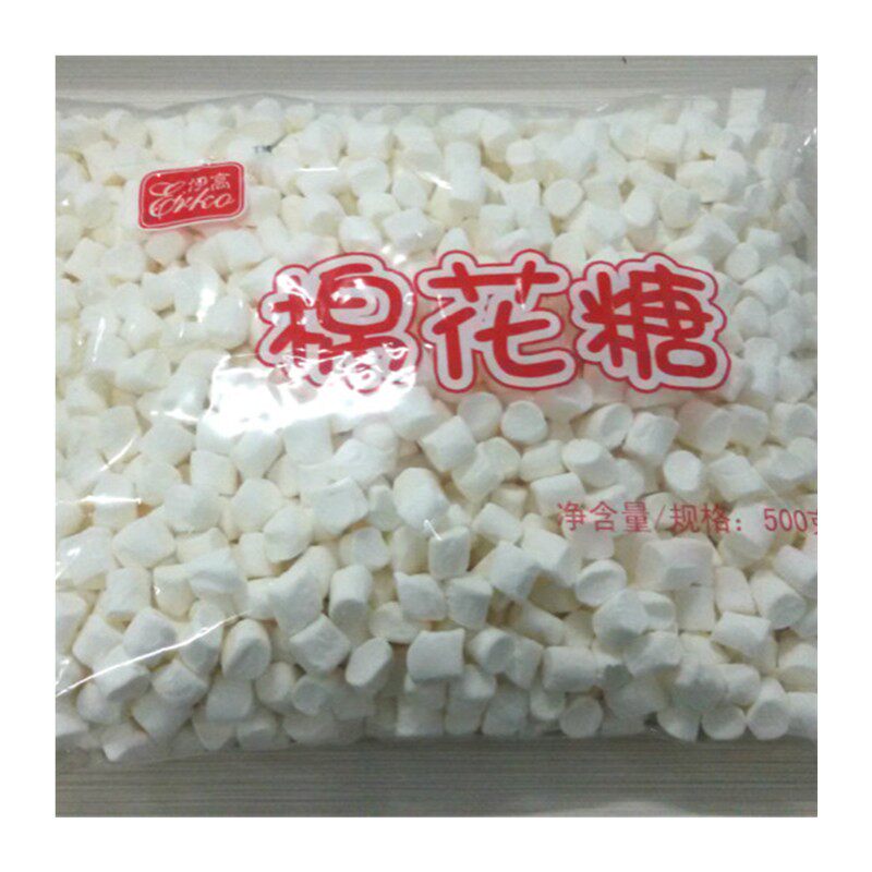 热卖伊高棉花糖500g牛轧糖