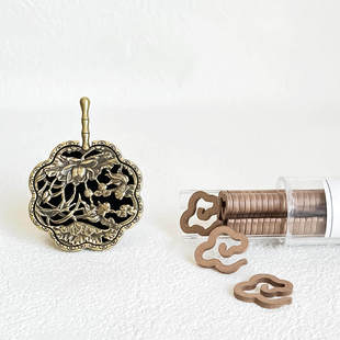 小红书送荷花团扇·香炉无粘粉小祥云片中式家居香薰室内家用熏香