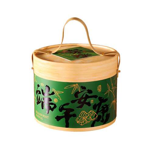 端午节粽子包装盒特产咸鸭蛋茶叶礼品盒伴手礼手提蒸笼抱抱桶空盒
