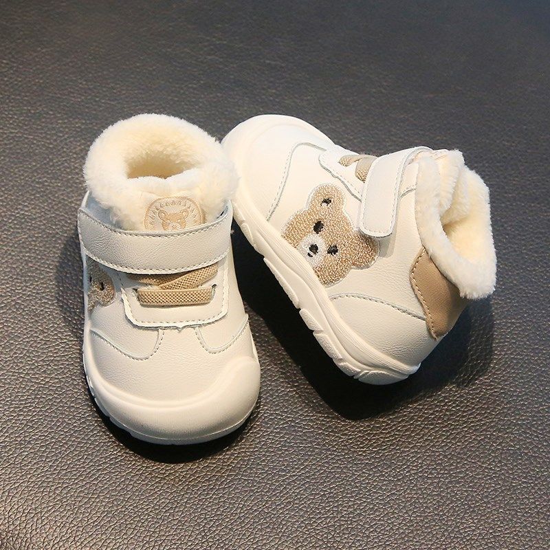 可爱卡通宝宝鞋子高筒加绒婴幼儿学步棉鞋男女小童防滑软底短靴,童鞋/婴儿鞋/亲子鞋,棉靴,淘宝优惠券,粉丝福利购,淘宝优惠卷