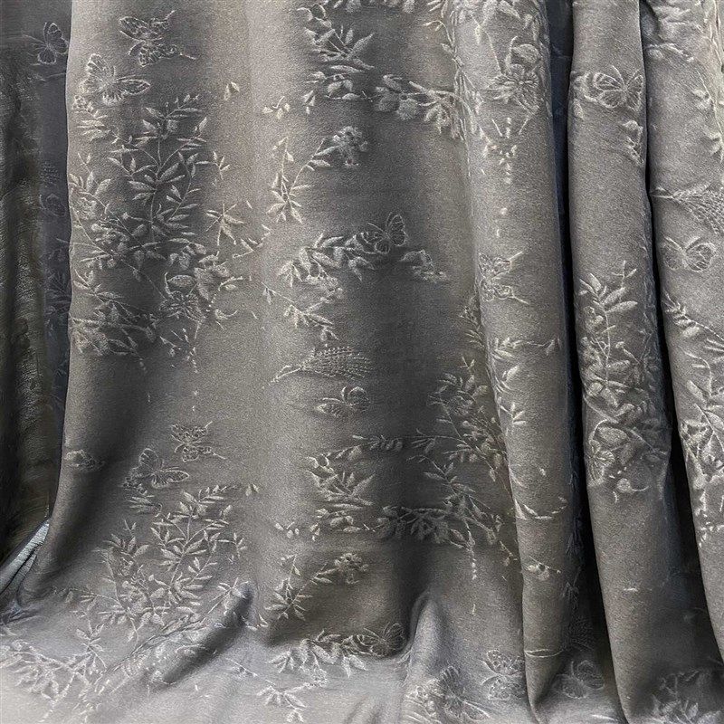 醋酸棉 立体植绒印花 手工炒色 连衣裙衬衫旗袍半裙布料,纺织面料/辅料/配套,汉服面料,淘宝优惠券,粉丝福利购,淘宝优惠卷