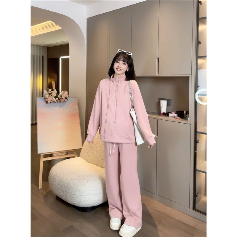 【慵懒假期】娜娜的孕期穿搭孕妇装春秋休闲卫衣阔腿裤两件套装,孕妇装/孕产妇用品/营养,套装,淘宝优惠券,粉丝福利购,淘宝优惠卷