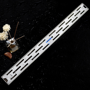 线性长地漏不锈钢长条形隐形窄长方形定制隐藏卫生间淋浴房挡水条