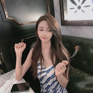 休闲修身 字母吊带连衣裙女夏韩版 包臀裙 潮酷艺术家 2020女夏