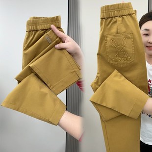 女春夏新款 老爹裤 高腰宽松显瘦哈伦裤 小脚九分裤 百搭萝卜裤 休闲裤