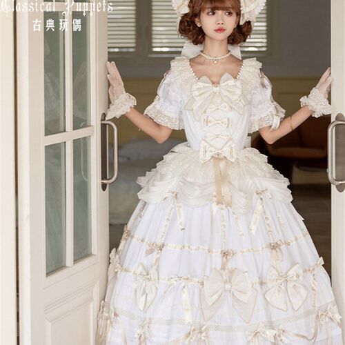 【已到货】梦中的蝴蝶结 棉版OzP/JSK 古典玩偶 Lolita