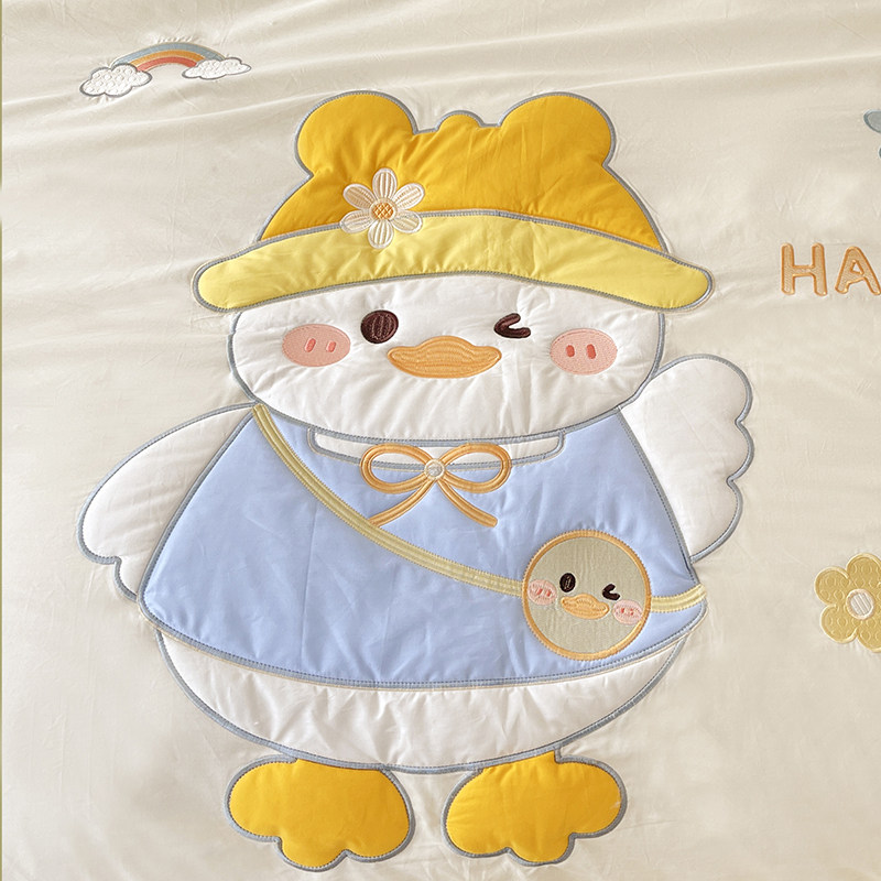 卡通四件套100全棉儿童v床单被套男孩女孩可爱三件套床上用品4,床上用品,床品套件/四件套/多件套,淘宝优惠券,粉丝福利购,淘宝优惠卷