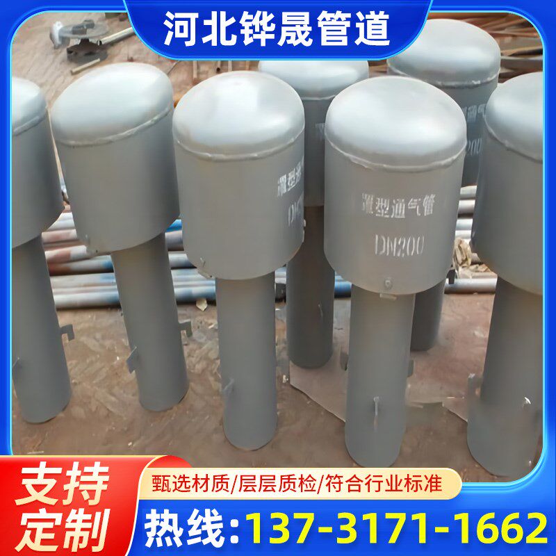 罩型通气帽 碳钢m 不锈钢蓄水池换气伞形蘑菇型弯管通气管