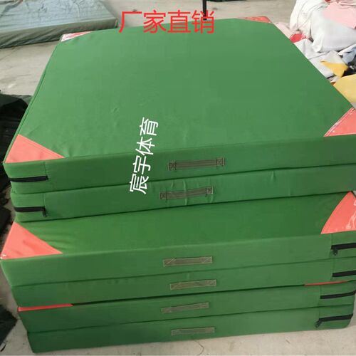 体育体操垫跳高垫摔跤空翻u垫舞蹈训练垫武术保护垫跆拳道垫折叠
