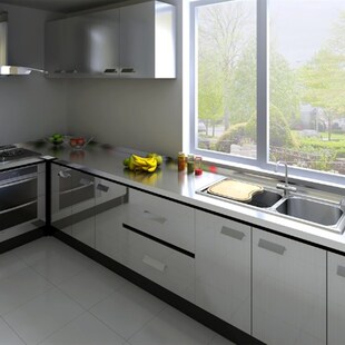 北京整体橱柜定制台面厨柜全铝合金橱柜现代