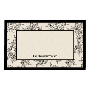 地毯客厅时髦感耐脏沙发茶几毯地垫仿羊毛南法式奶油风卧室床边毯