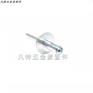 6.4甩卖 大帽拉铆钉抽芯铆钉汽车大头铆钉大帽沿拉钉M3.2