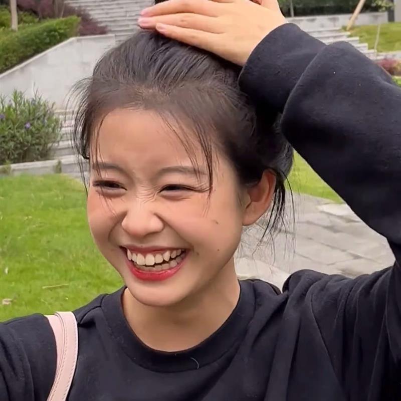 假发丸子发包女花苞头网红柚子皮懒人盘发神器颅顶蓬松盘发圈