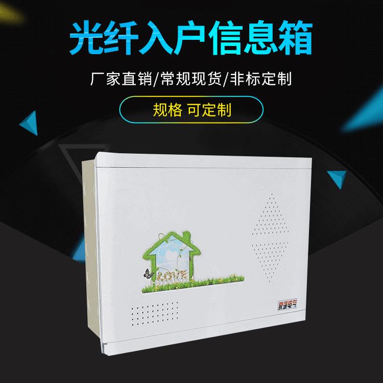 弱电箱光纤入户信息箱弱电箱多媒体信息箱光纤箱400*300泉源