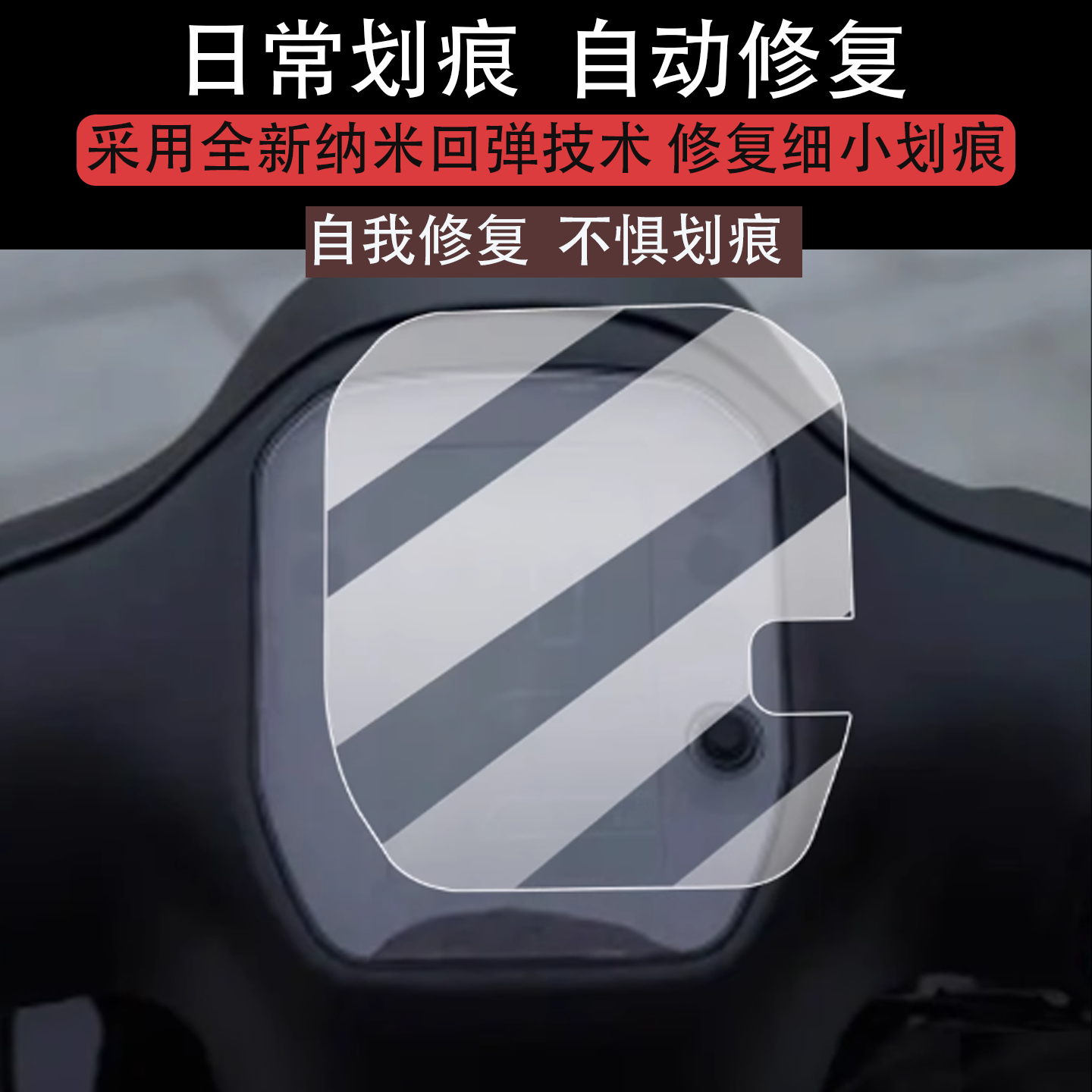 适用于25款本田NWF125仪表钢化膜NWF125CBS版屏幕膜码表盘保护膜