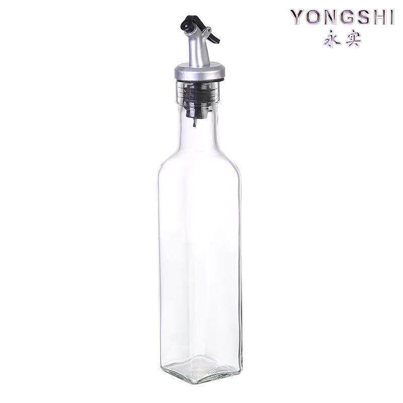 玻璃方形调味瓶油壶防漏厨房装油瓶油罐香油酱油醋壶调料瓶油瓶子