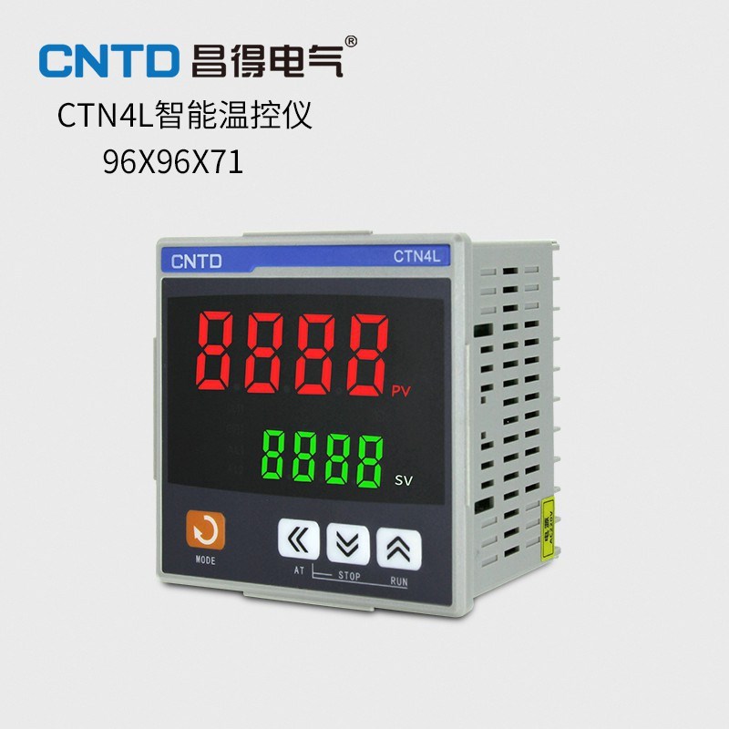 CNTD昌得温控仪CTN4L-461数显智能双输出温度控制器PID面板96*96