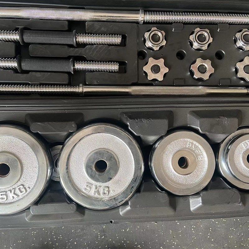 跨境家用商用健身房健身器材家用电镀哑铃套装电镀哑铃套盒,运动/瑜伽/健身/球迷用品,哑铃,淘宝优惠券,粉丝福利购,淘宝优惠卷