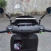 Fzmix改装 适用九号m95c电动车Nzmix F30c 导航支架扩展杆平衡横杆