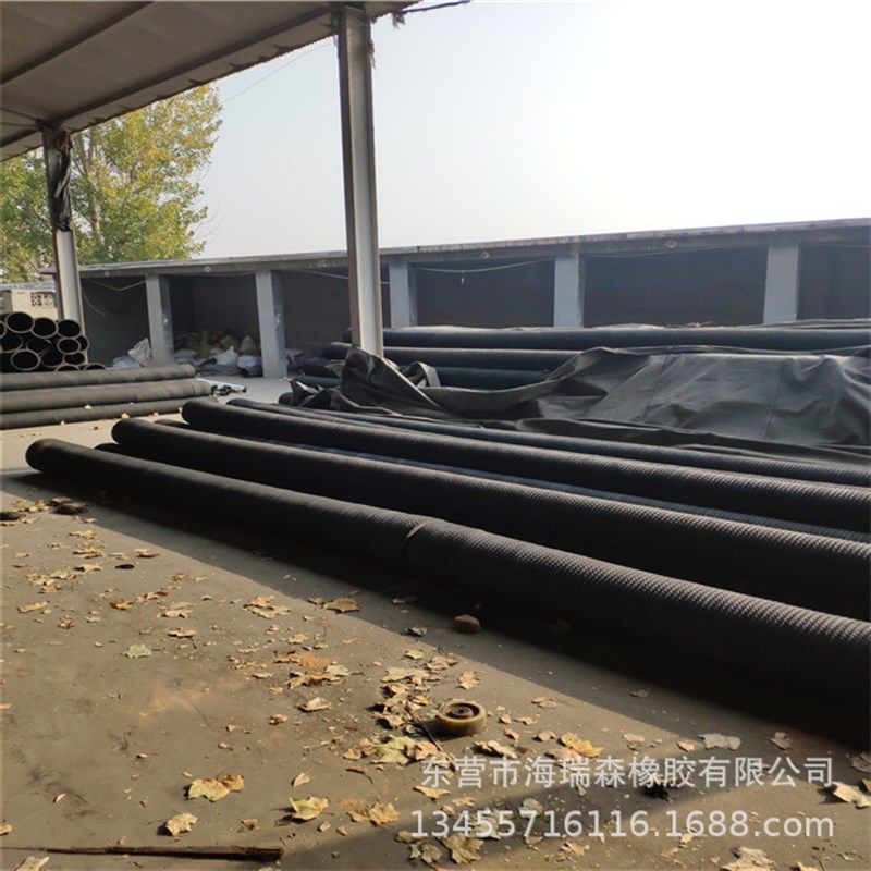 吸排 水 砂优质橡胶钢丝管 黑色大口径钢丝夹布耐磨钢丝管