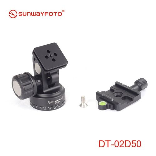 SUNWAYFOTO晟崴 DT-02D50三脚架独脚架单反二维打鸟云台配底座