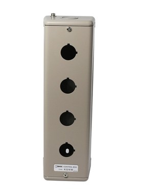 IDEC和泉22mm三孔四孔金属按钮盒控制箱盒KGNW313Y KGNW414Y