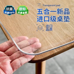 Transparent Kitchen Table Watearproof cloth Mat PVC Cover