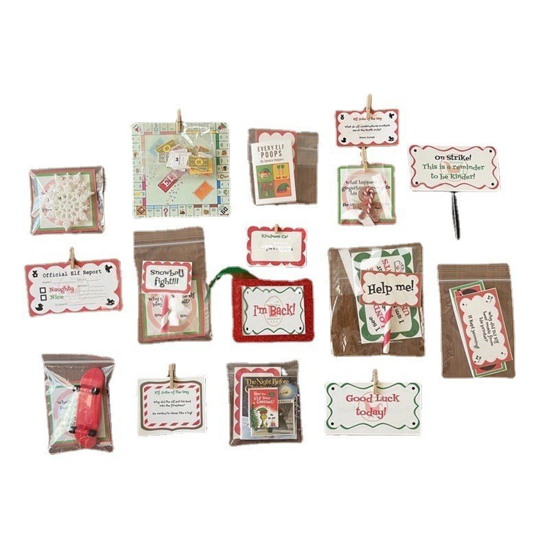 Fun Elf Activities Erlf Magic Kit Elf Props Elf on The Shelf