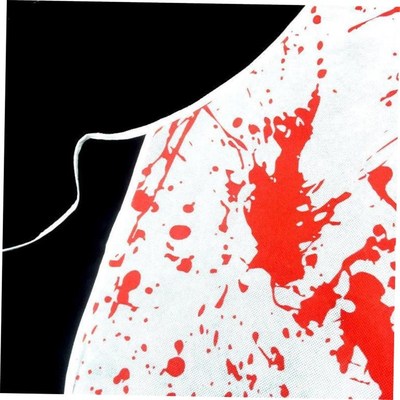 Halloween Pliasma colored apron Horror character decoration