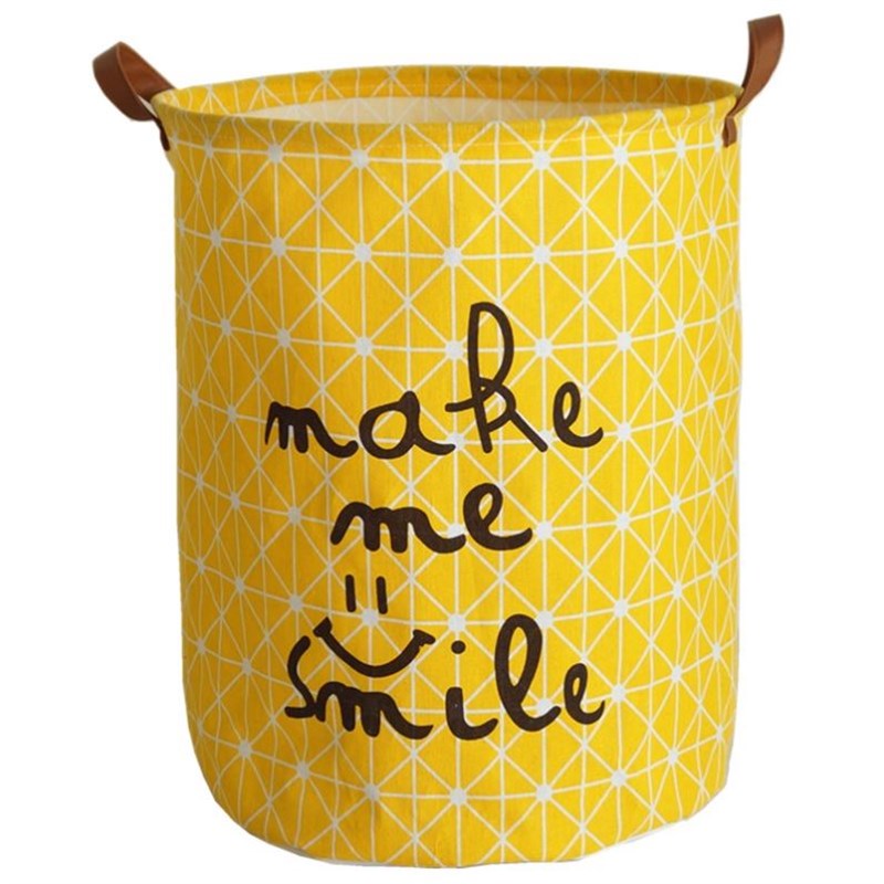 Nordic household laundry wbasket toy storage bucket hamper