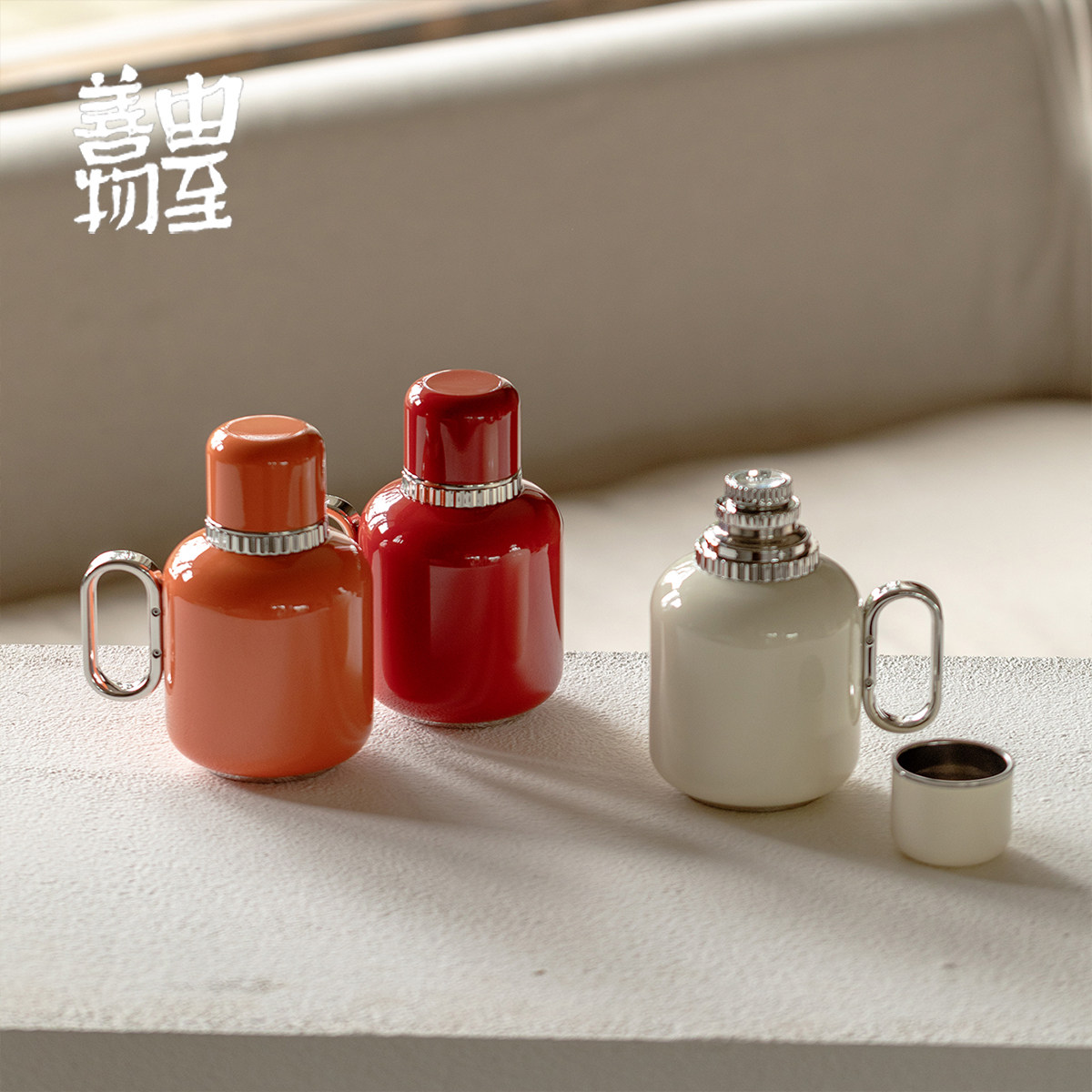 由至善物东方壶纯钛焖茶壶保温壶迷你便携车载焖泡壶家用保温热水