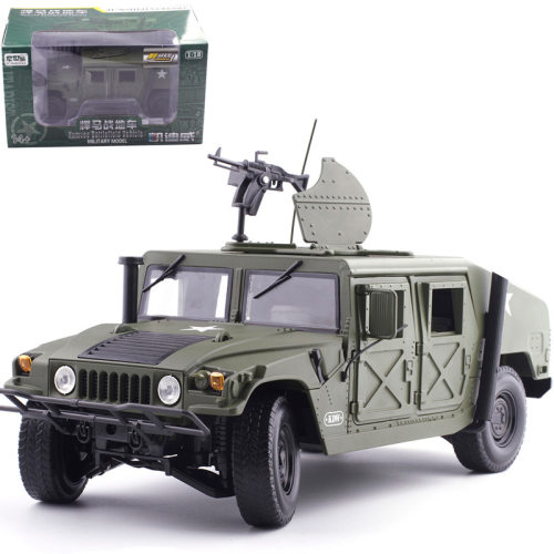 【MW798】【盒装】凯迪威1:18悍马MUMMER战地车合金汽车模型礼品6