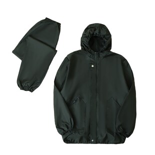 不粘毛劳保防尘工作服男女分体防护服户外工地养殖搬运干脏活农活