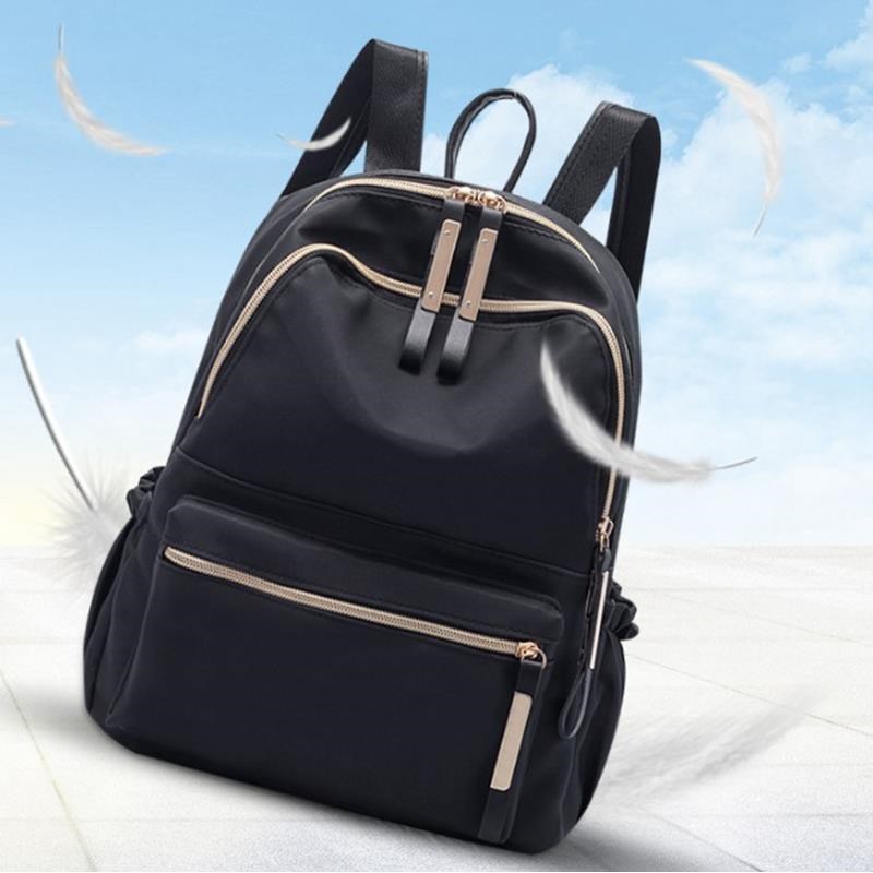 Female ePU Leather Women's Backpack Bags Travel Bag back