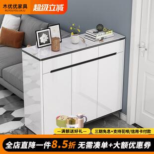 柜家用门口双面柜新款 鞋 2025靠墙玄关柜一体隔断入户门储物柜